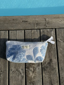 Blue Terry Cloth Pouch No. 15