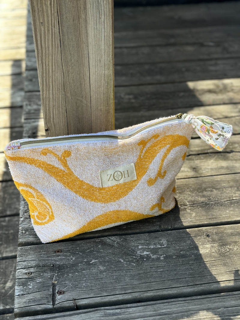 copy of Celadon washed linen belt bag