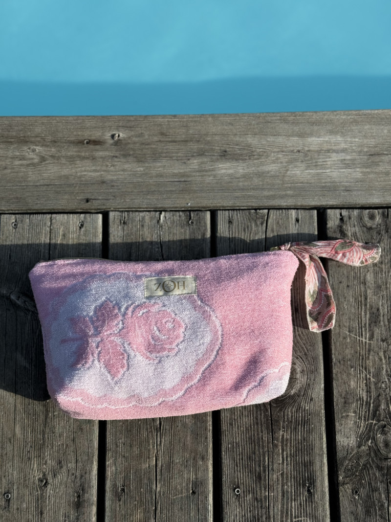 Pochette éponge rose  Nº17