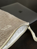 Gabrielle / Pochette Ipad/Mac book en tweed