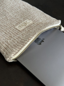 Gabrielle / Pochette Ipad/Mac book en tweed