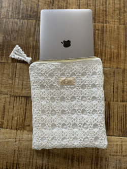 Colette / Pochette Ipad/Mac book en crochet