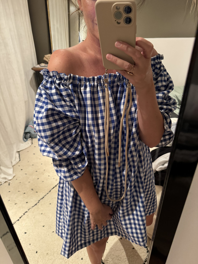 Robe vichy Olga