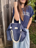 Raw Denim Tote Bag / Jonas