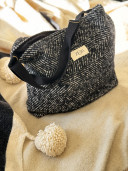 Sac en tweed de laine Archie