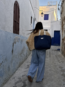 Raw Denim Tote Bag / Jonas