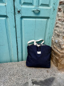 Raw Denim Tote Bag / Jonas