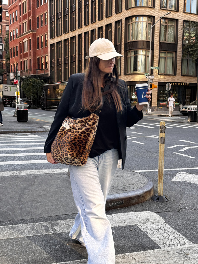 Sac en fausse fourrure Leopard GIGI