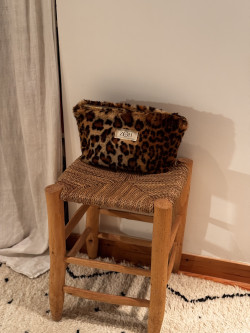 GIGI/ Pochette en fourrure Leopard