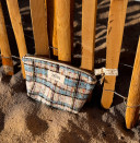 copy of NINON  Greige terry pouch