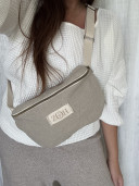 Bridget Linen Belt Bag