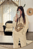 Leopold / Leopard Print Belt Bag