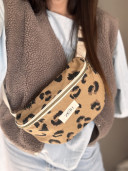 Leopold / Leopard Print Belt Bag