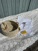Cotton gauze towel "Palm tree"