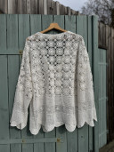 Veste en crochet Esmeé