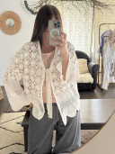 Veste en crochet Esmeé