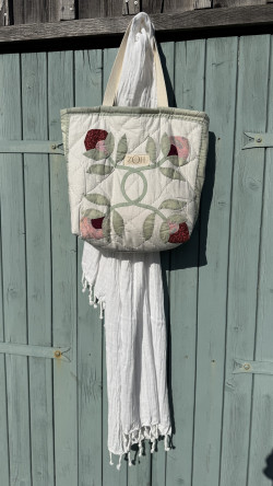 Cabas patchwork Marius
