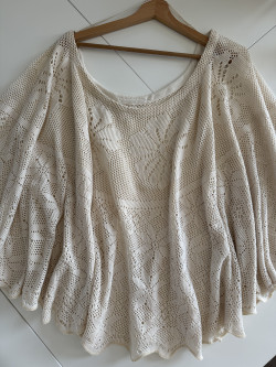 Poncho en crochet ISAAC