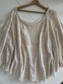 Poncho en crochet ISAAC