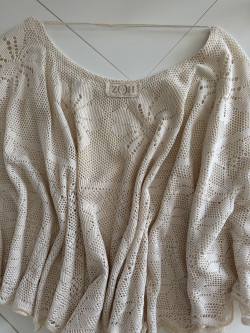Poncho en crochet ISAAC
