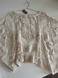Poncho en crochet ABEL