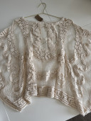 Poncho en crochet ABEL
