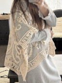 Poncho en crochet ABEL