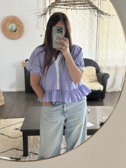 Blouse Purple