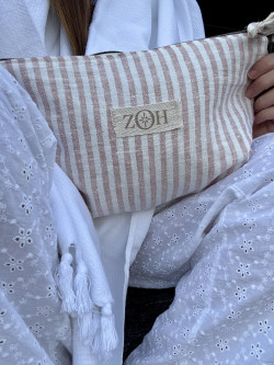 Pochette Fragola // en lin...