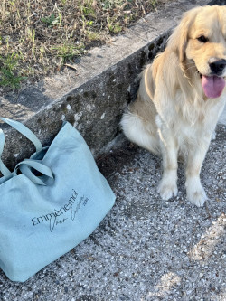 copy of Large linen tote...