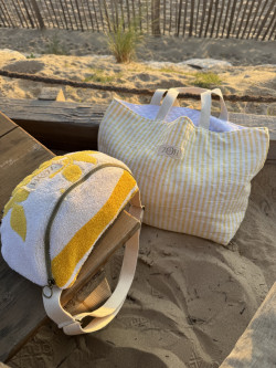Sac banane éponge  vintage...