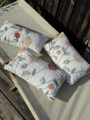 Coussins ''Le temps des fleurs''