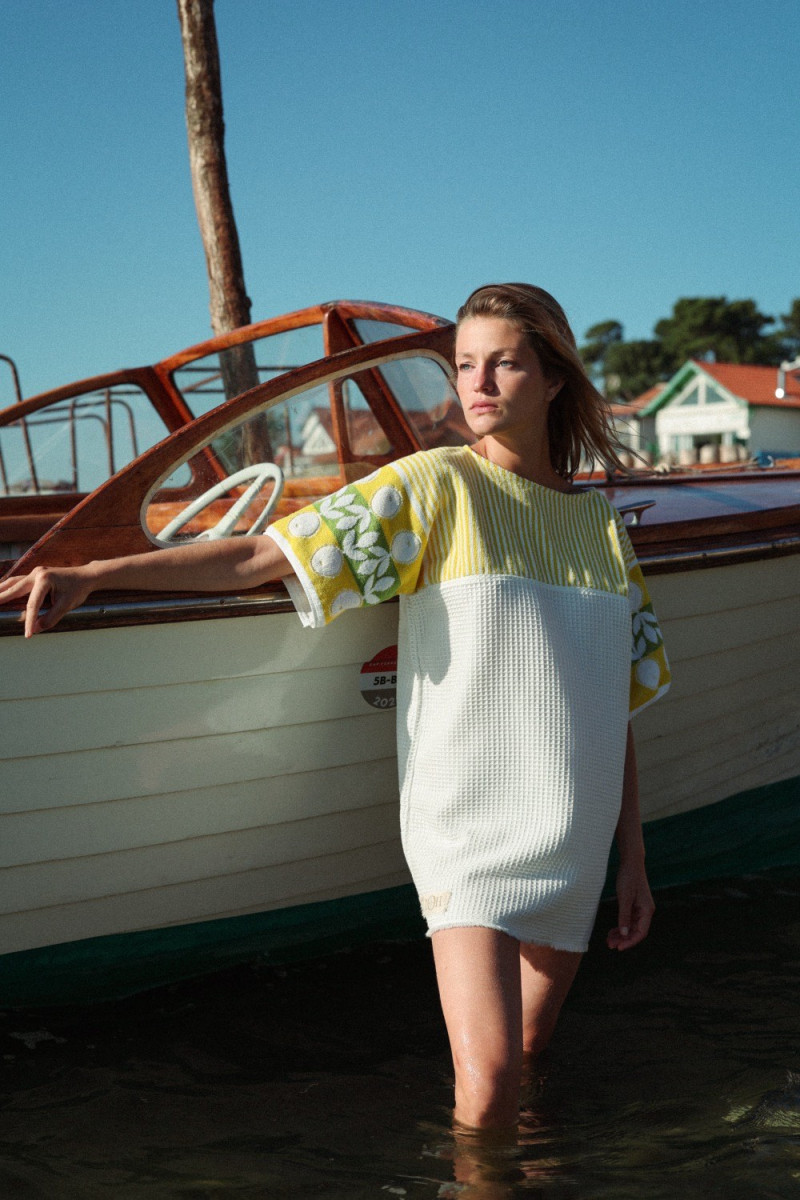 Robe éponge CAP FERRET/ Citron