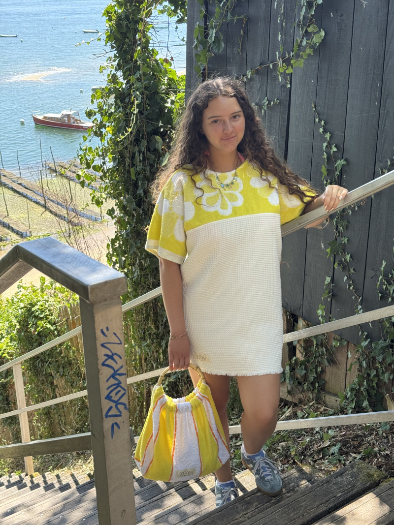 Tote Bag éponge Anatole jaune