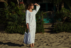 Robe en linge ancien / Naïs