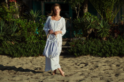 Robe en linge ancien / Naïs