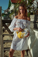 Robe en linge ancien / Charlotte