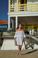 Robe en linge ancien / Charlotte