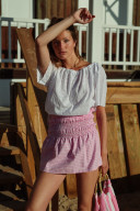 Blouse brodée / Paula