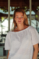 Blouse brodée / Paula