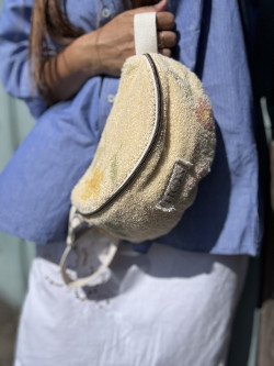 Sac banane éponge  vintage...