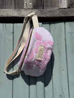 copy of Celadon washed linen belt bag