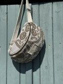 copy of Celadon washed linen belt bag
