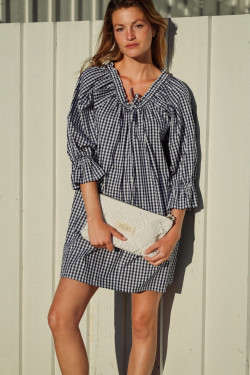 Agathe Gingham Dress