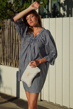 Agathe Gingham Dress