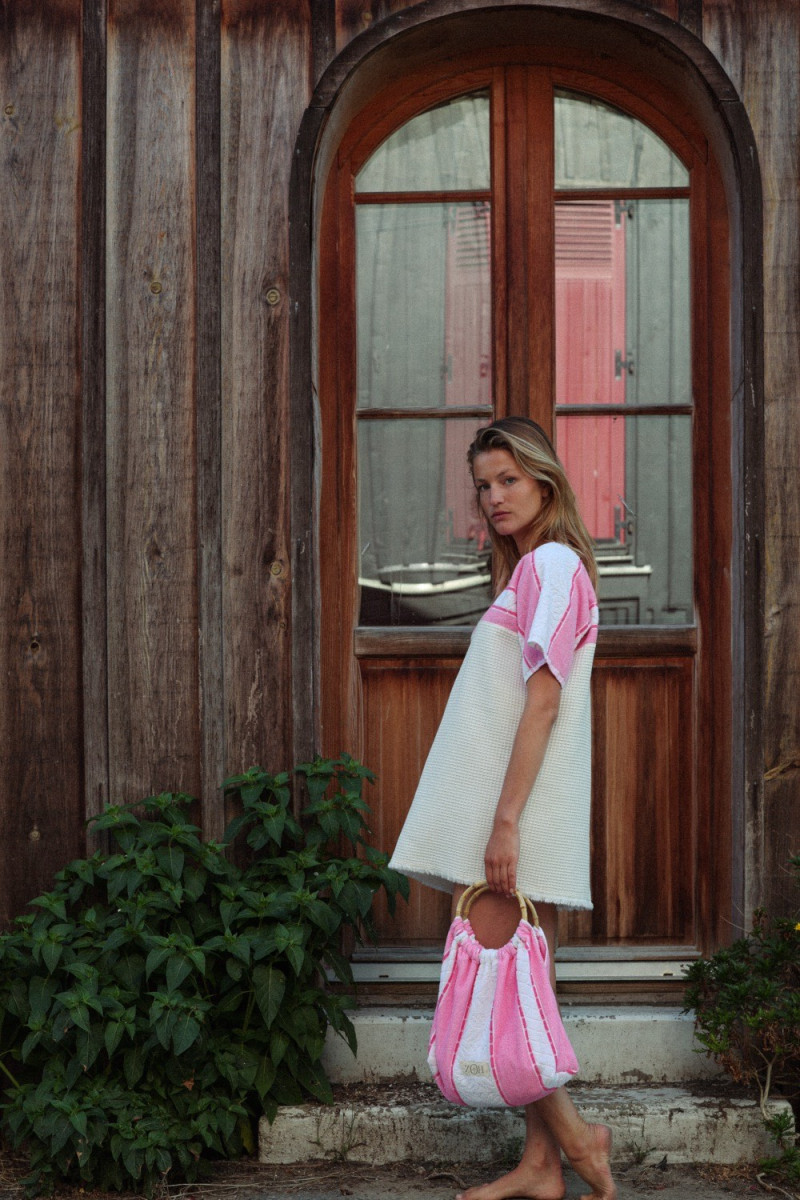 Robe éponge Ibiza /Rose