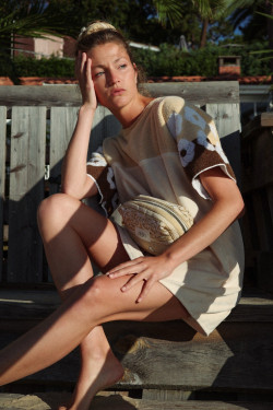 Robe éponge Twiggy / beige