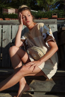 Robe éponge Twiggy / beige