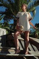 Robe éponge Twiggy / beige