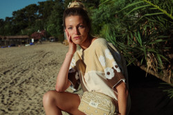 Robe éponge Twiggy / beige